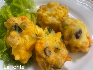 野菜のフリテッレ　田舎風