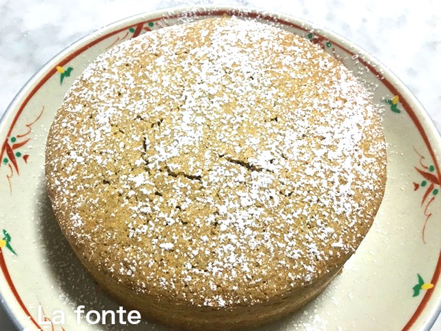 ドルチェ　蕎麦粉のトルタ　バルテリーナ風